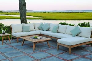 Teak Sectional Group